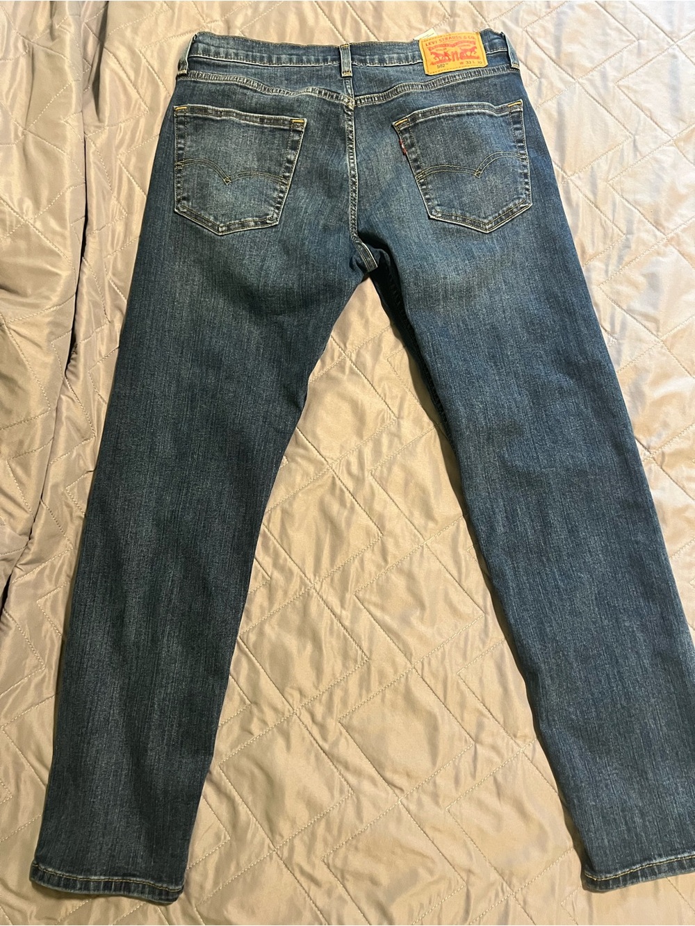 Levi's Slim Straight Blue Denim Jeans